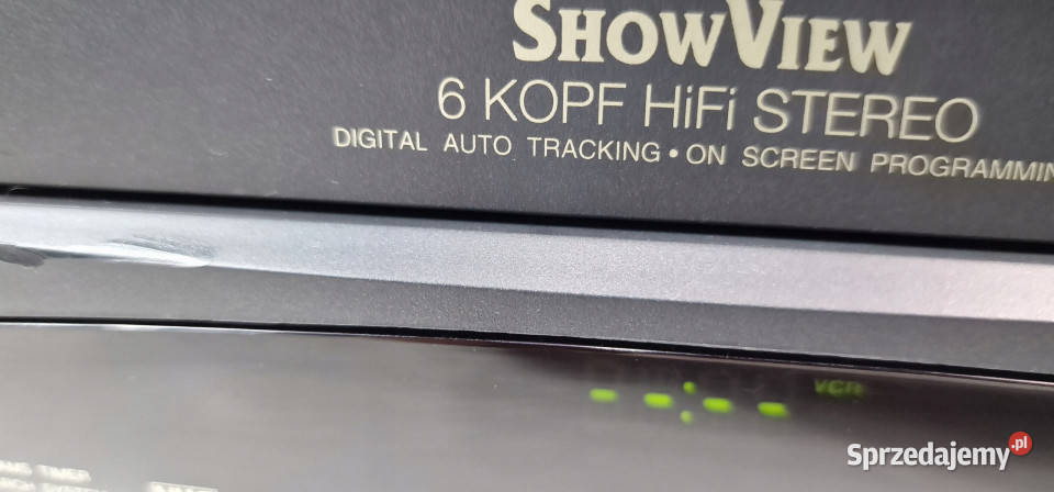 Medion VideoVHS 6 głowic MD 9023 MD9023 Międzychód