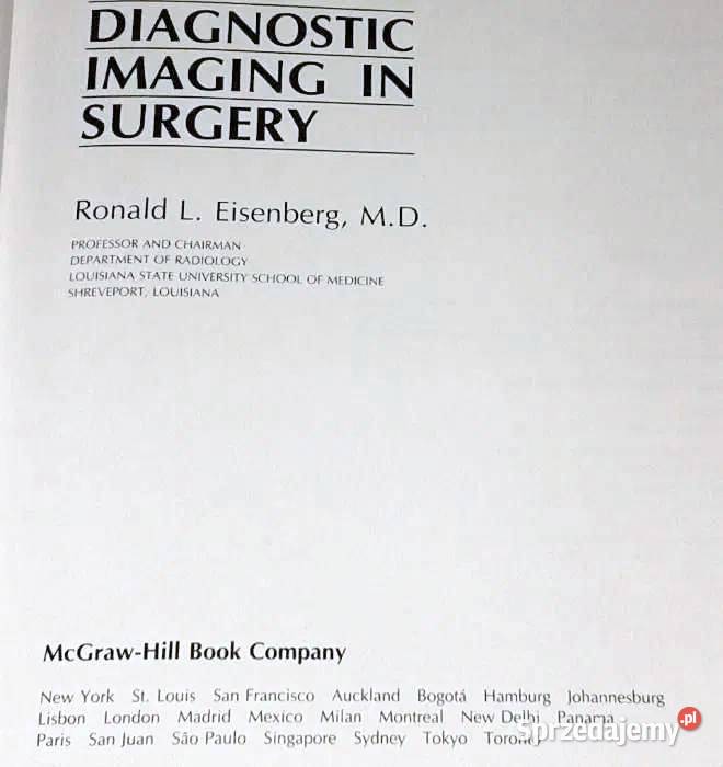 Diagnostic Imaging in Surgery Ronald Eisenberg