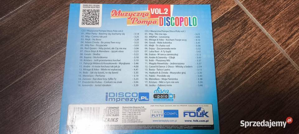 Muzyczna Pompa Disco Polo Vol 2 CD CD śląskie
