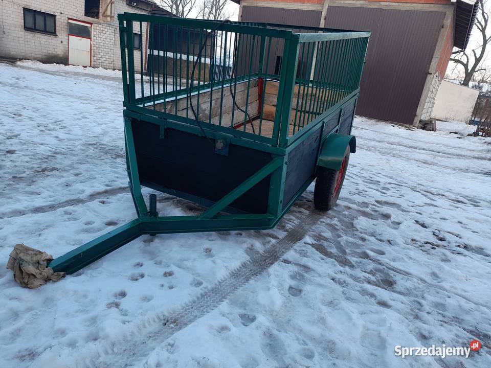 wózek do przewozu swiń łódzkie Żachta