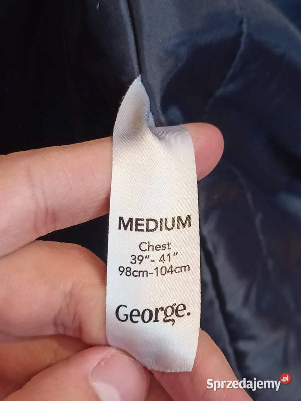 Płaszcz męski granatowy George Rzeszów