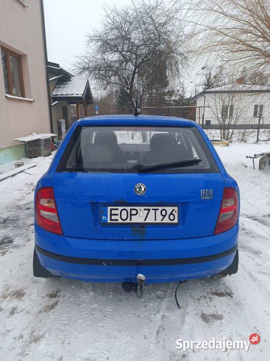Skoda Fabia 14 16 v LPG 2004 r 1800 ostateczna 75KM mazowieckie Pruszków sprzedam