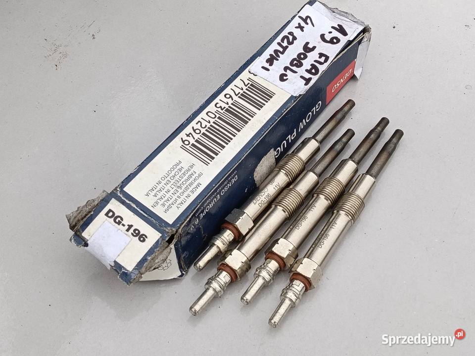 Świece żarowe 4x Fiat Bravo 19 Multijet Sedici Chorzów