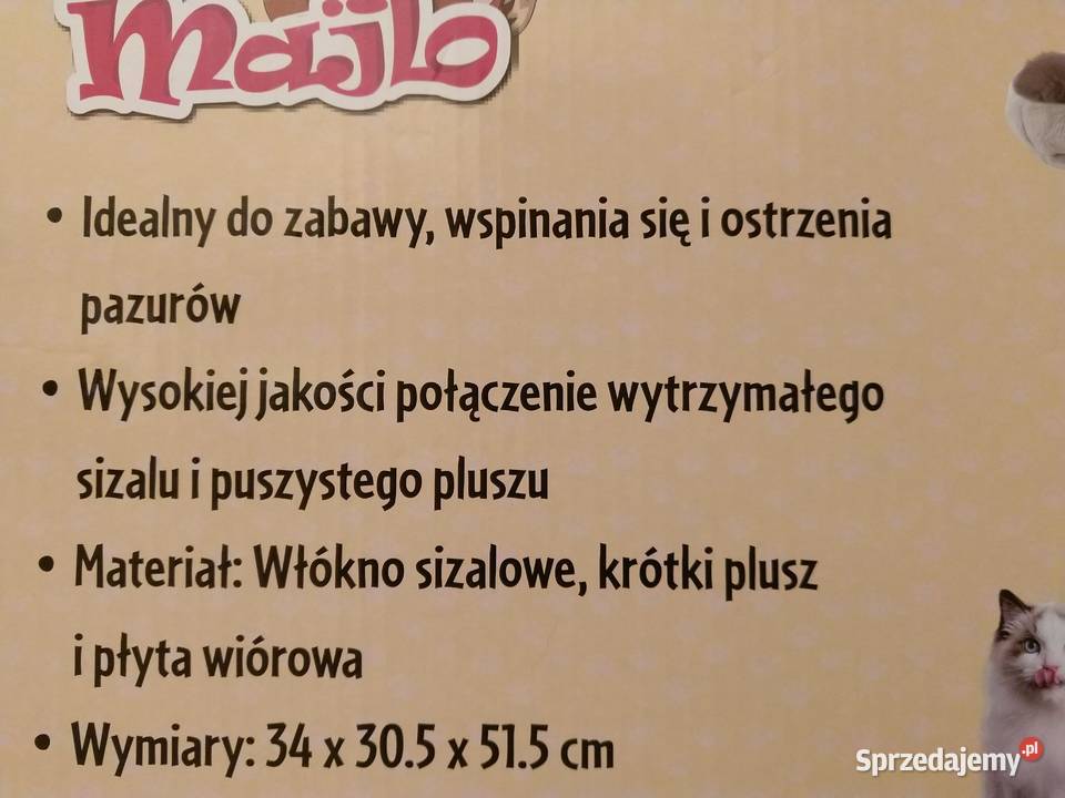 NAJTANIEJ Drapak Kota 515 średni Domek Legowisko Zabrze