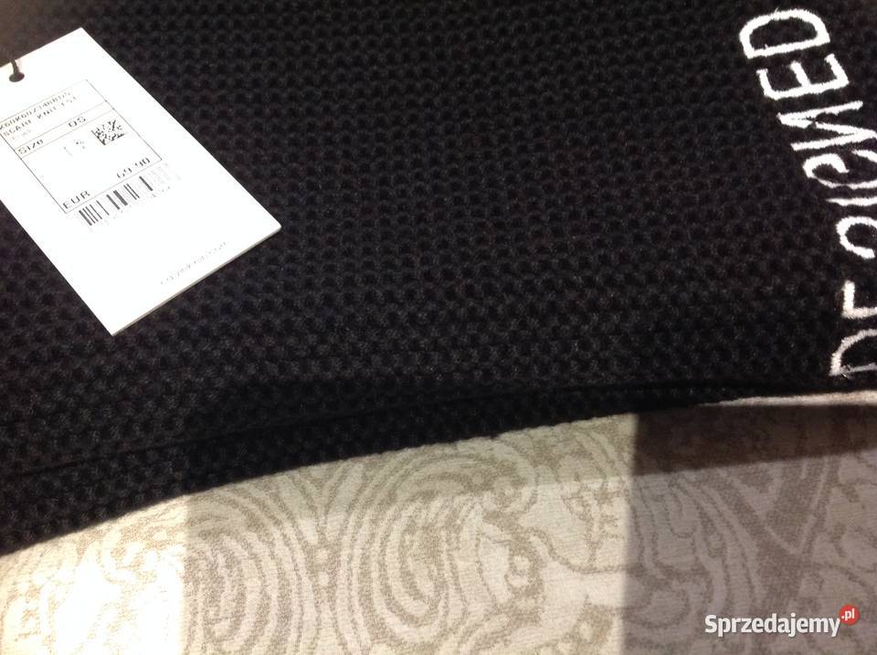 Czarny Długi Gruby Szalik Szal CALVIN KLEIN NOWY Nowa Sól sprzedam
