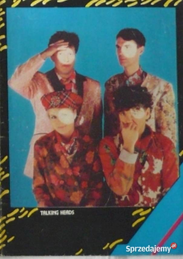 PLAKATY TALKING HEADS WYPRZEDAŻ ŚWIAT PLAKATÓW Bydgoszcz