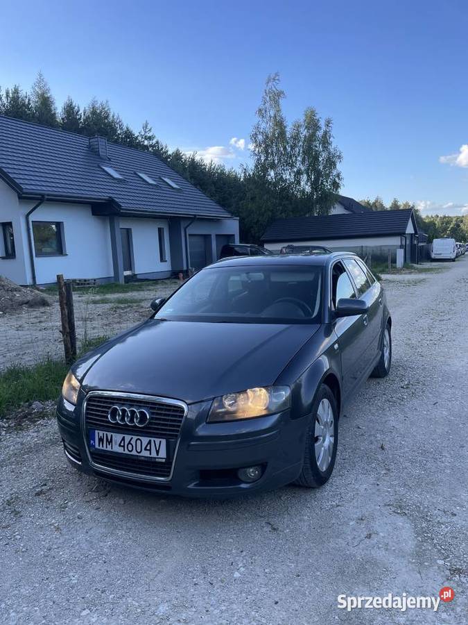 Audi a3 8p sport back 16 benzyna klimatronik 220 świętokrzyskie Busko-Zdrój