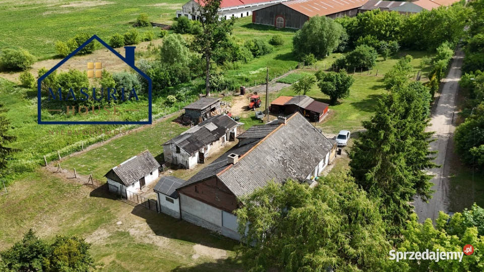 Na sprzedaż dom w zabudowie bliźniaczej cegła Sprzedaż warmińsko-mazurskie Januszewo
