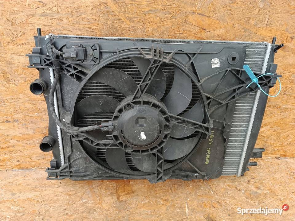 CHŁODNICA WODY KLIMY WENTYLATOR NISSAN QASHQAI osobowe Nowy Tomyśl