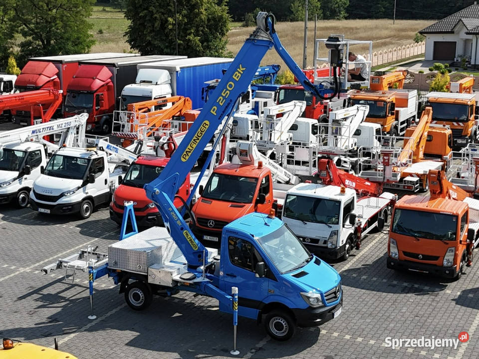 Mercedes Sprinter Podnośnik Koszowy 25m 136KM