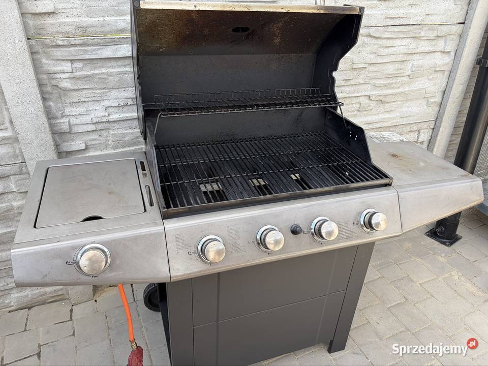 Duży solidny grill gazowySprawny sprzedam