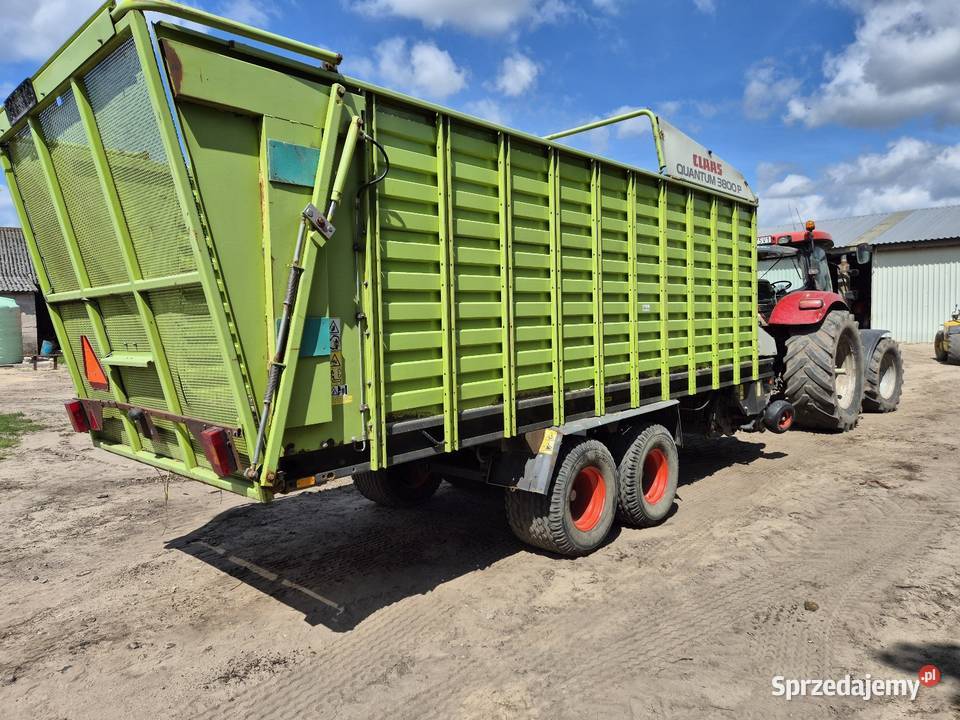 Przyczepa samozbierająca Claas Quantum 3800 P łódzkie
