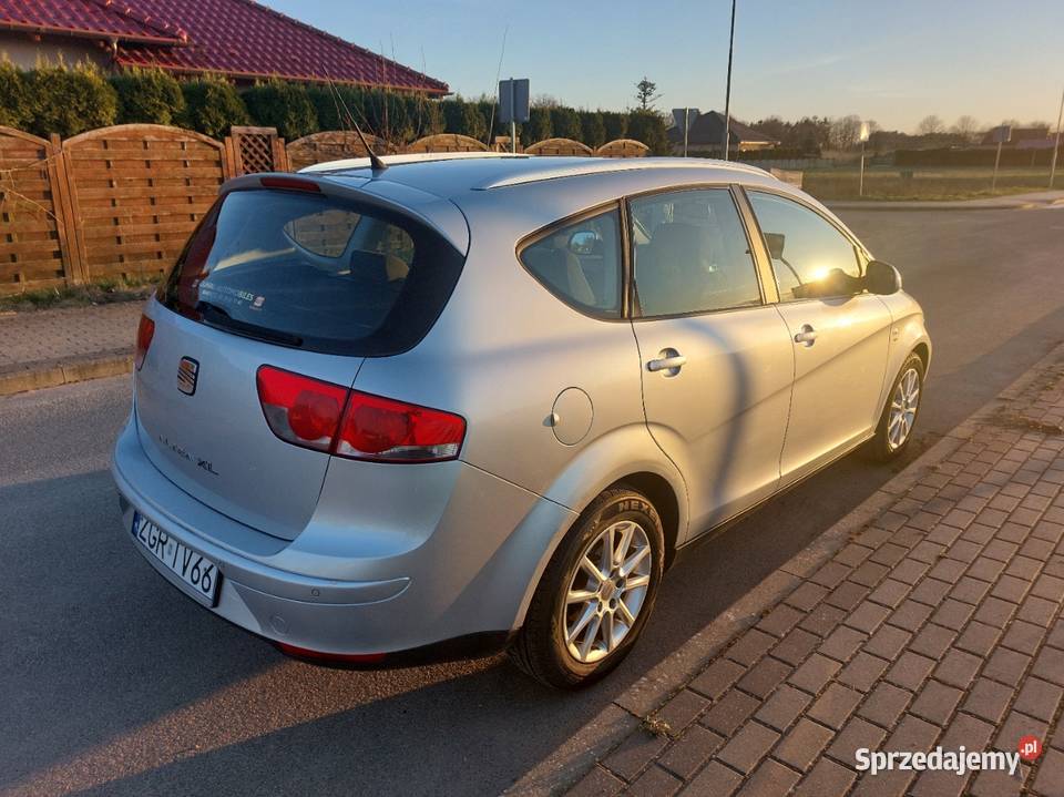 Seat Altea XL niski przebieg nieuszkodzony zachodniopomorskie Mieszkowice