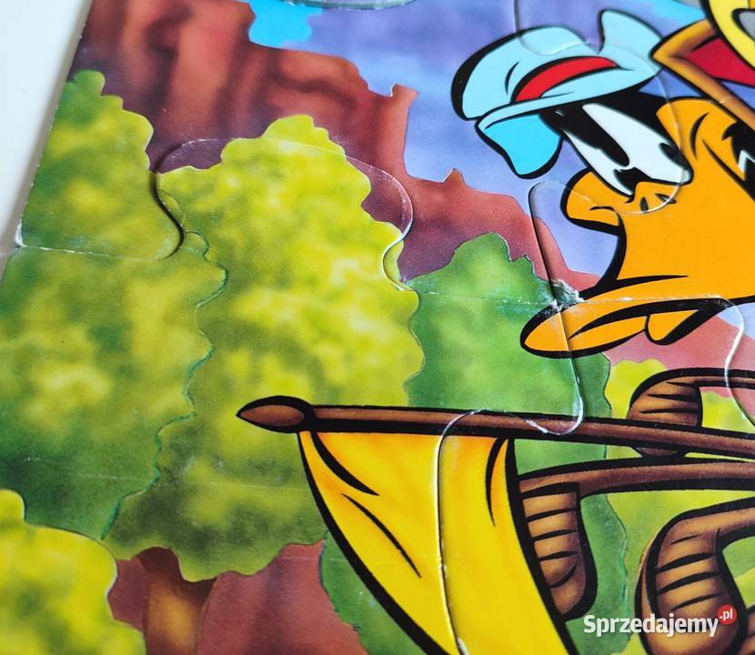 Oryginalne duże puzzle 24 Looney Tunes Warner 2 lata+ Katowice