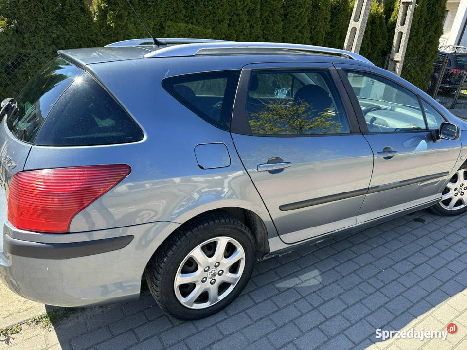Peugeot 407 ClimatronikTempomat8 manualna Wejherowo