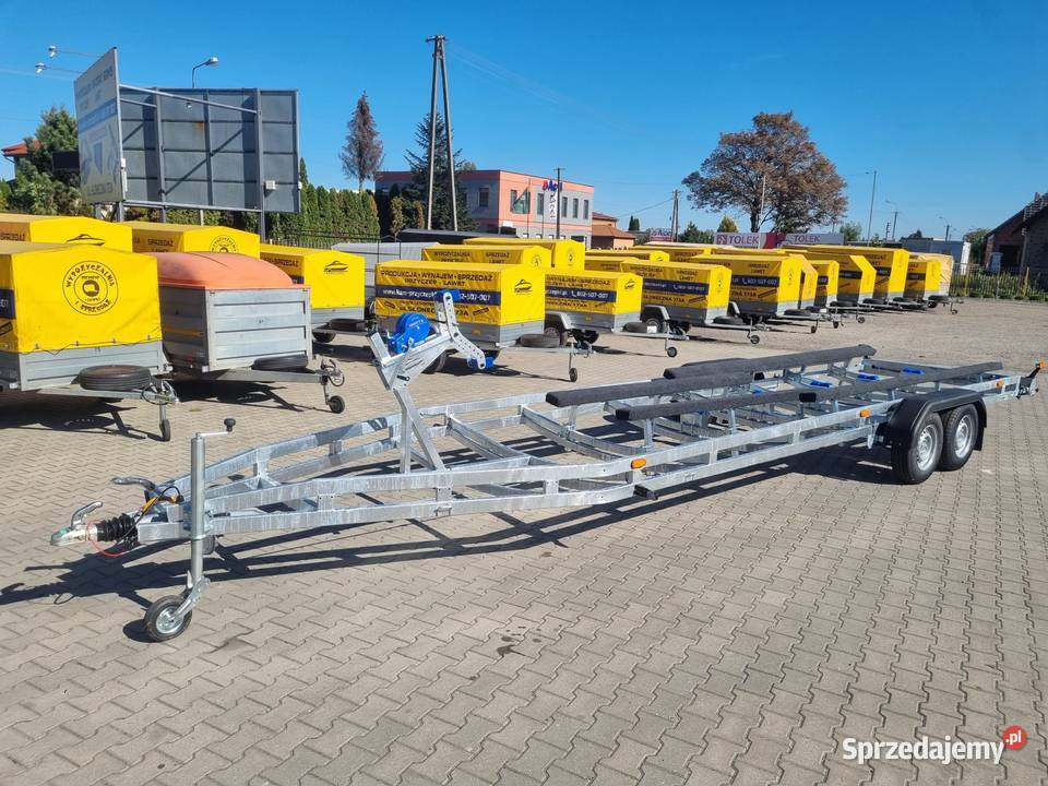 Przyczepa podłoodziowa ciężarowa 255 szeroka do Lesznowola