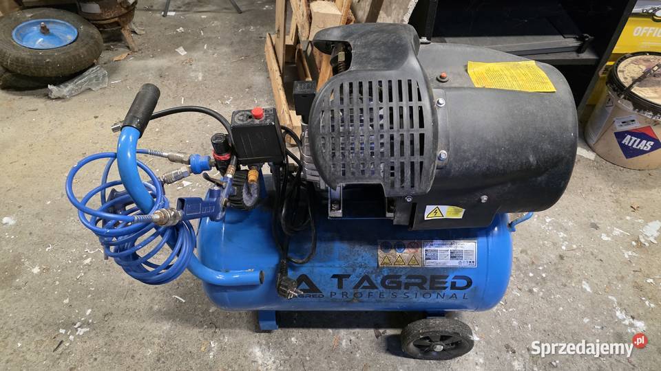 Kompresor olejowy sprężarka dwutłokowa Tagred V2 łódzkie Łódź