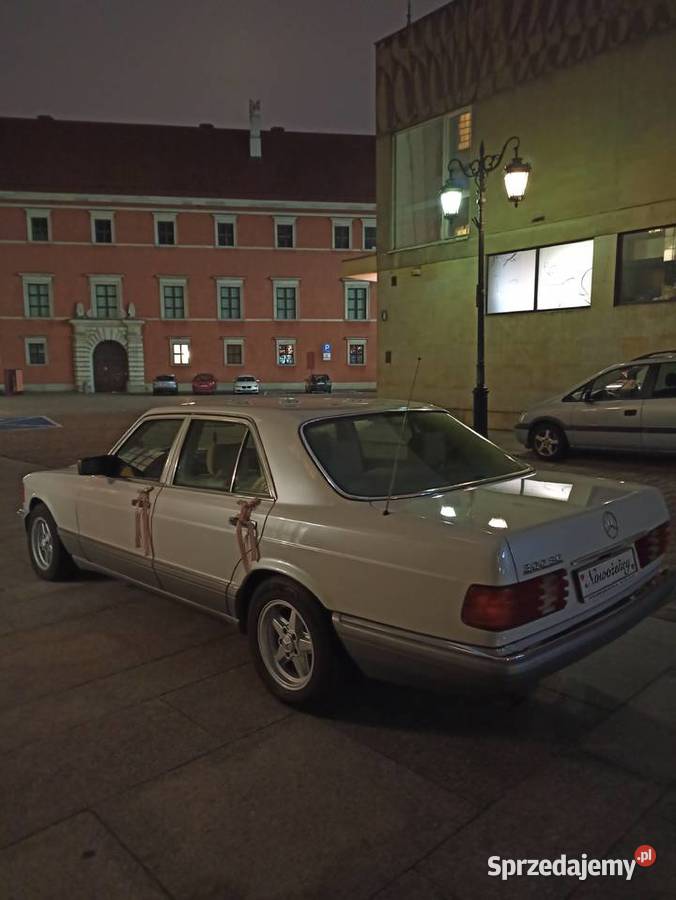 Zabytkowy mercedes do ślubu Warszawa Marki Ząbki Moda i Styl