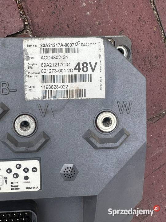 Sterownik DANAHER ADC4802S1 83A21217A0007 śląskie