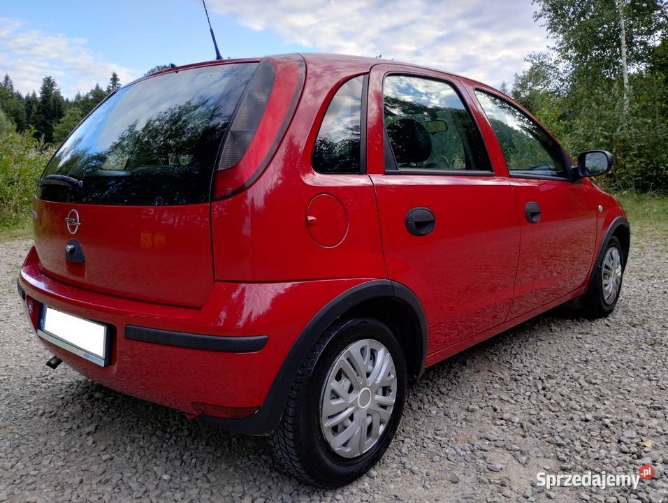 OPEL CORSA C 10 benzyna Polski salon Niski garażowany Różanka