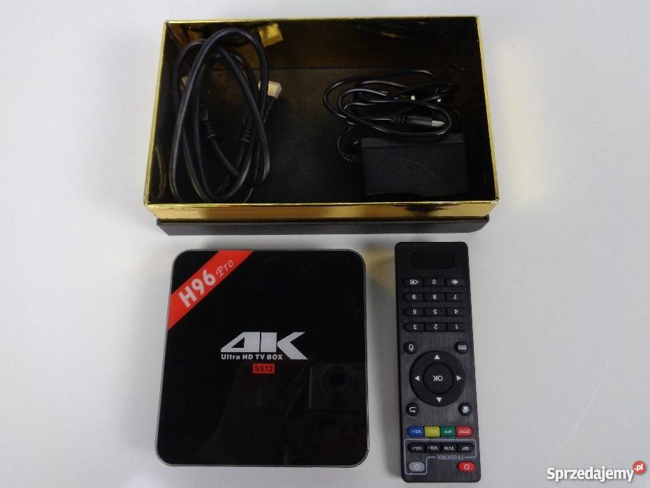 Android TV Smart BOX H Pro S912 WiFi 2.4 i 5.0 Ghz
