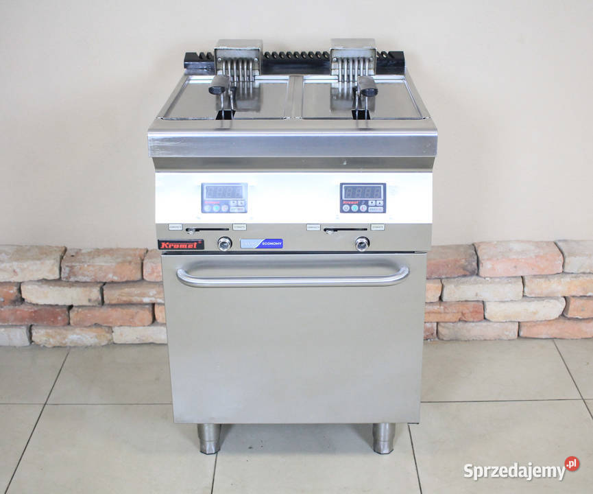 Frytownica elektryczna 2x8L 12 kW na podstawie sprzedam
