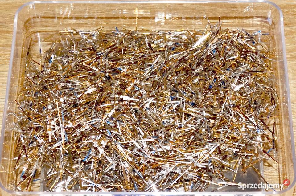 Pozłacane piny styki złom elektroniczny na Gliwice sprzedam
