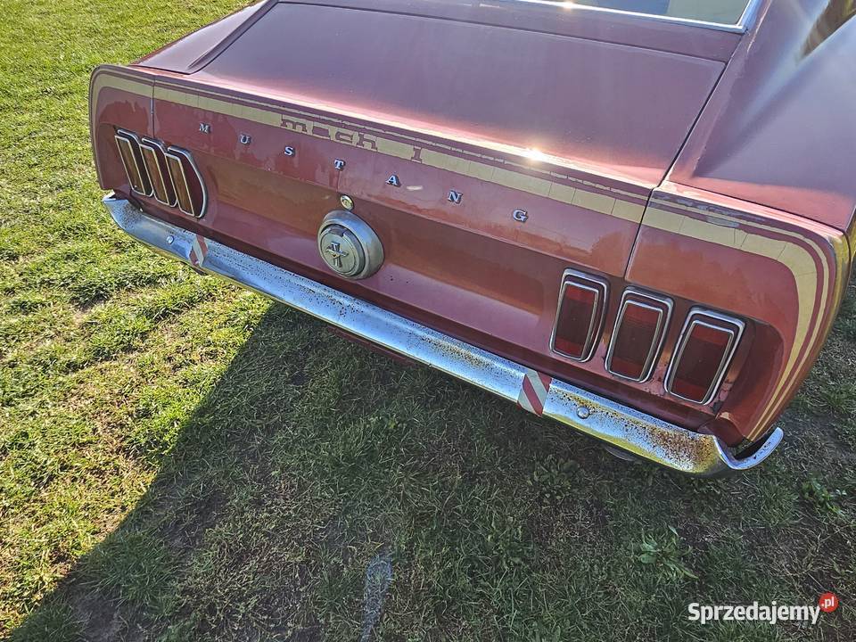Ford Mustang Fastback Mach1 1969 Krajanka sprzedam