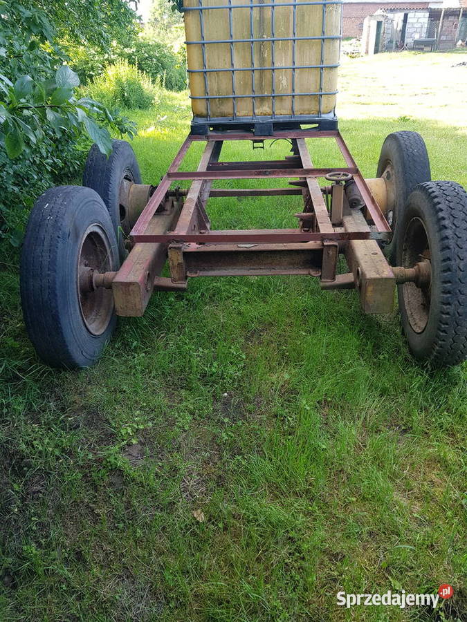 Rama beczkowozu tandem Przyczepy rolnicze