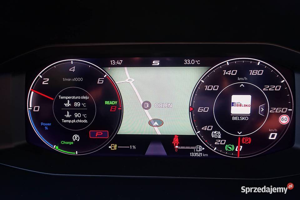 SEAT LEON 14 EHYBRID 204 VIRTUAL COCKPIT ogranicznik prędkości śląskie Buczkowice