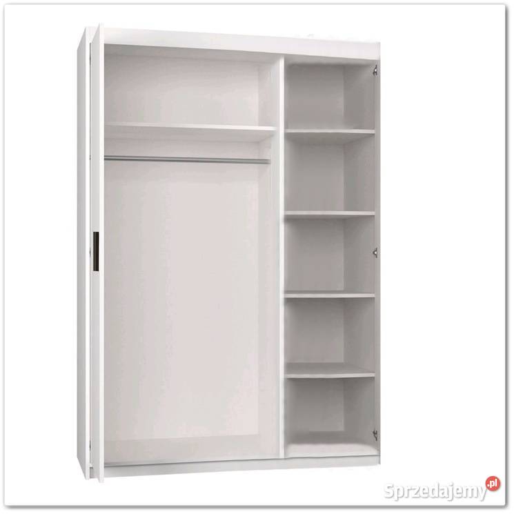 Meblościanka Rumba i szafa trzydrzwiowa z Bytom