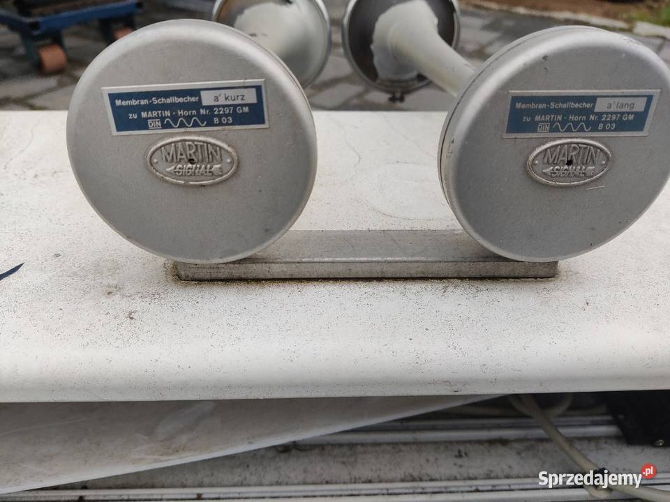 Belka sygnalizacyjna koguty z trąbami Martin dostawcze Augustów