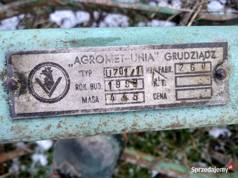 Agregat uprawowy unia grudziądz 3m Fajsławice