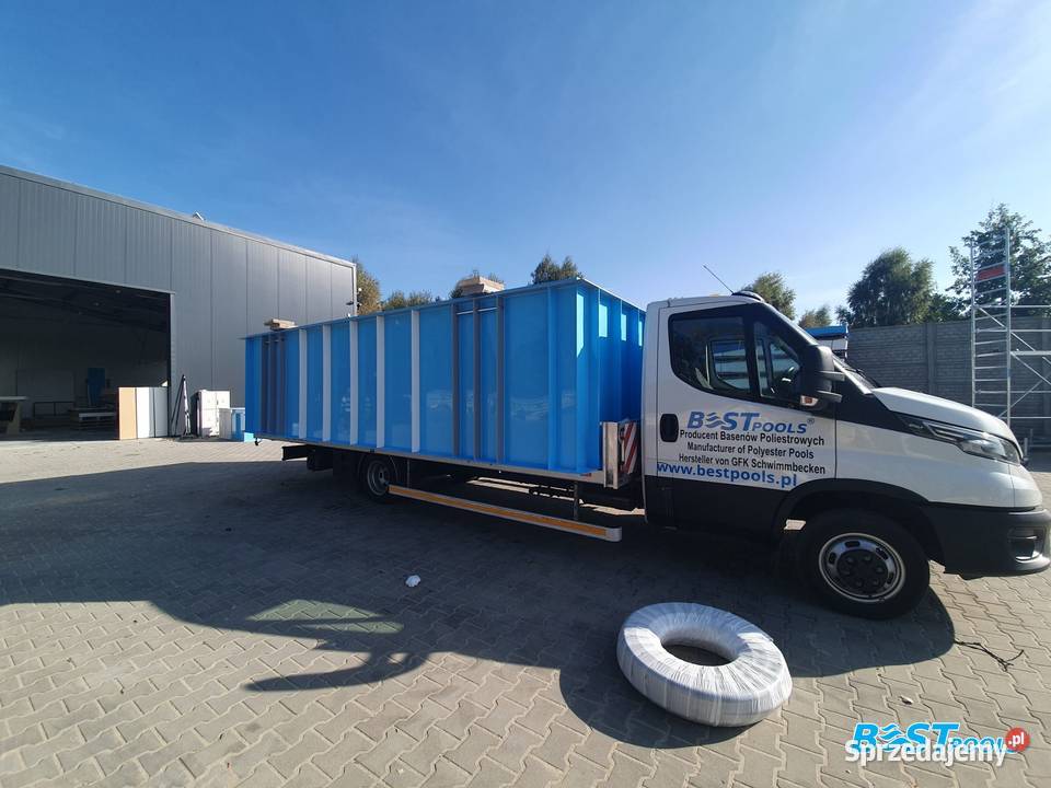Basen poliestrowy SANTORINI 105x37x155 marki Kielce