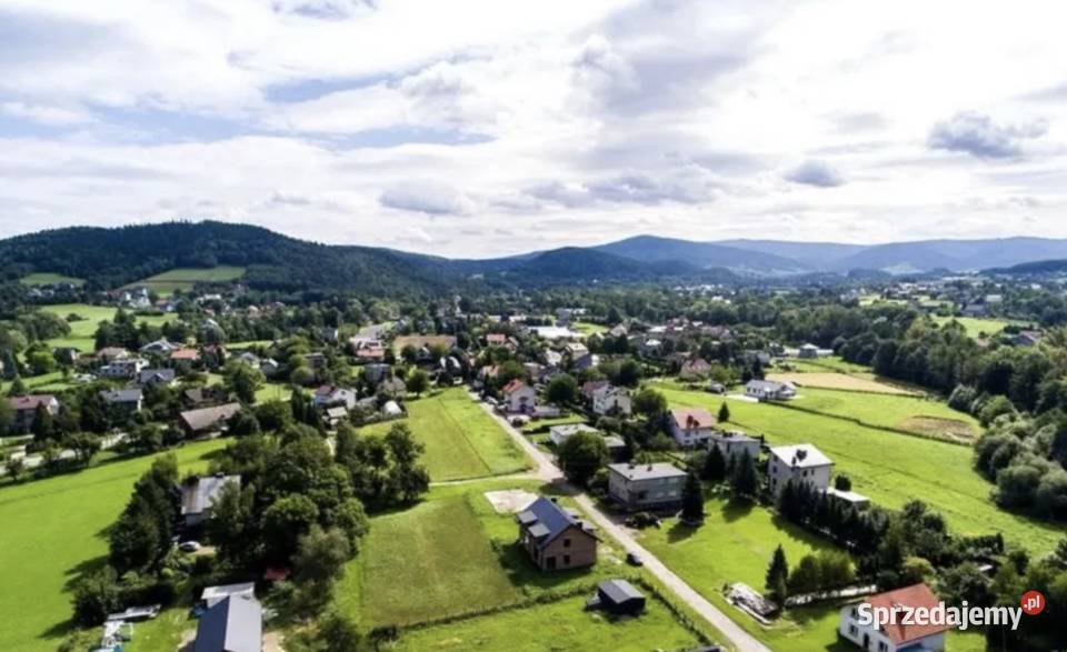 Działka budowlana z potencjałem i płyta 673m2 Andrychów