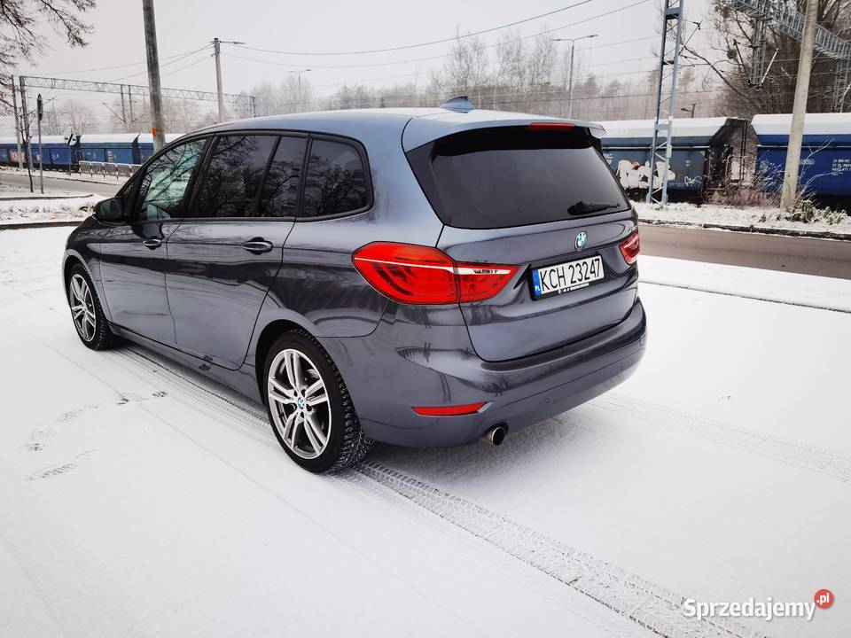 Bmw 218d Grand Tourer super stan światła do jazdy dziennej małopolskie Libiąż