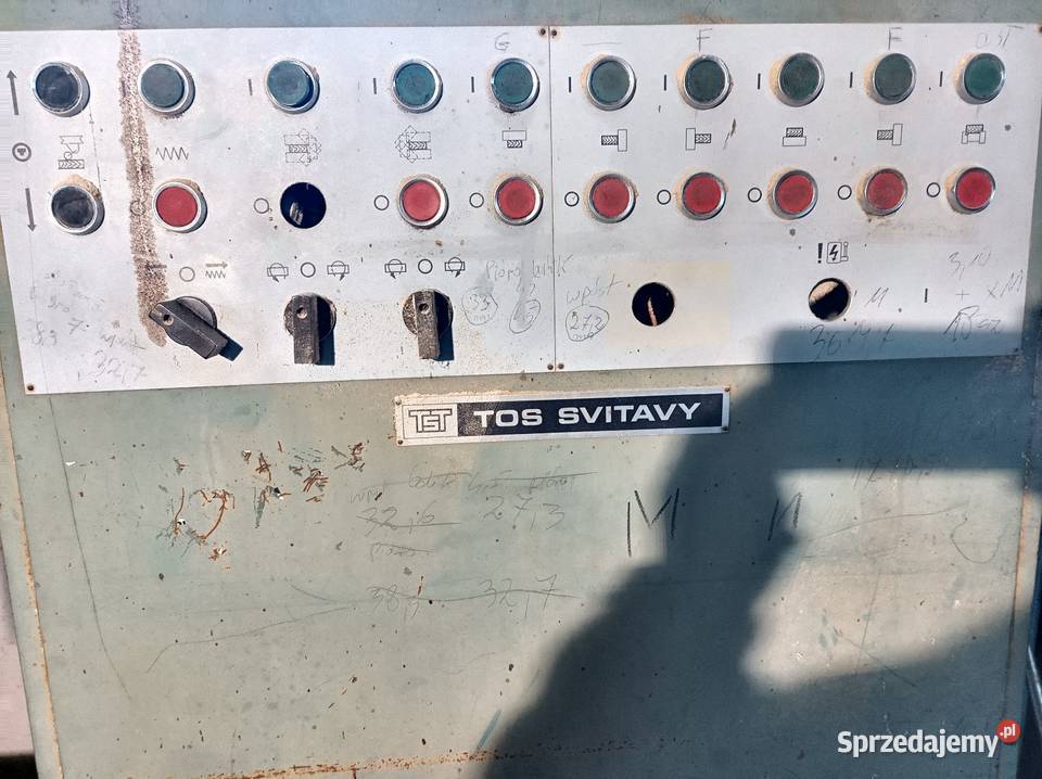 Strugarka czterostronna Tos Svitavy Przasnysz