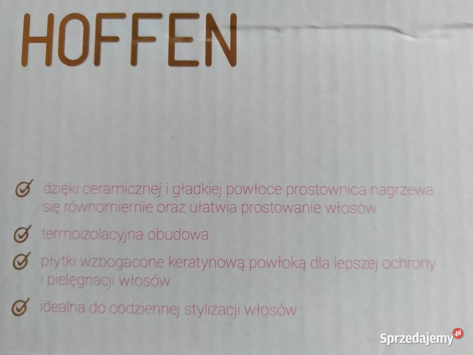 NAJTANIEJ Prostownica Do Włosów z Regulacją Temp Zabrze