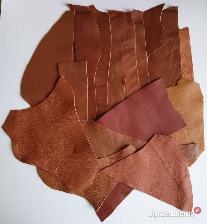 Skóra 383 g Licowa Włoska średnie i małe kawałki Gdańsk