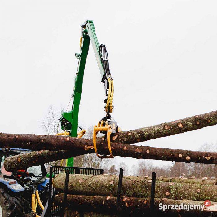 Chwytak 21 otwiera się na szerokość 1250 mm a Chojnice sprzedam