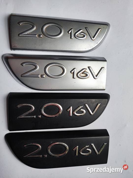 Emblemat znaczek Renault 20 16V Emblematy Motoryzacja Lipno