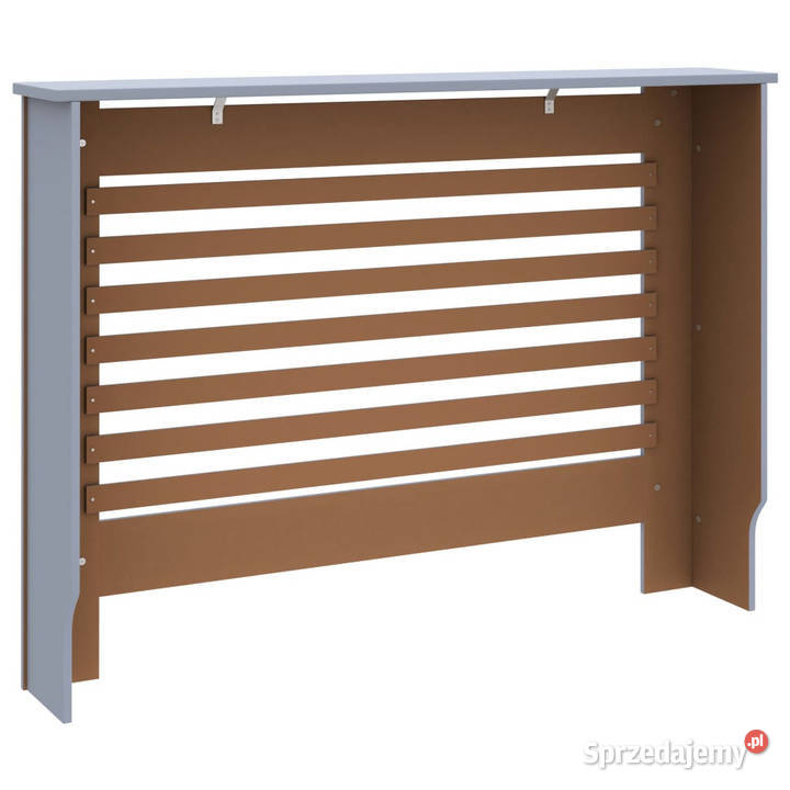 Osłona na kaloryfer antracytowa 112x19x815 MDF Warszawa