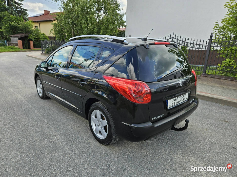 Peugeot 207 SW Opłacony Zdrowy Zadbany światła przeciwmgielne Kisielice sprzedam