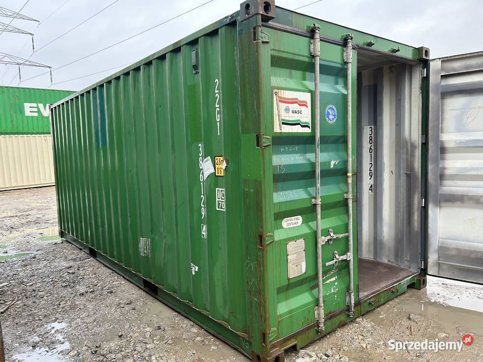 Kontener morski magazynowy 20DV 6 metrowy Poznań
