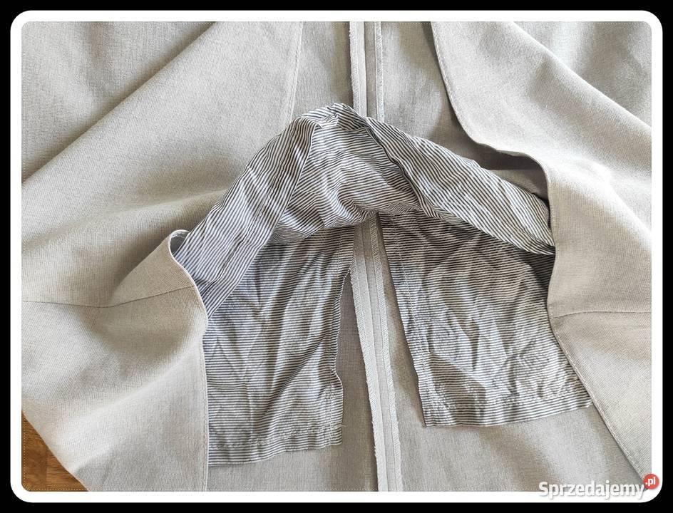 Szara spódnica z podszewką 42 XL elegancka Płock