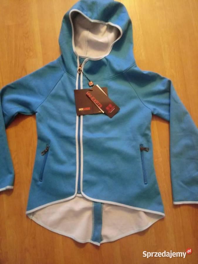Nowa bluza asymetryczna z kapturem Chrzanów