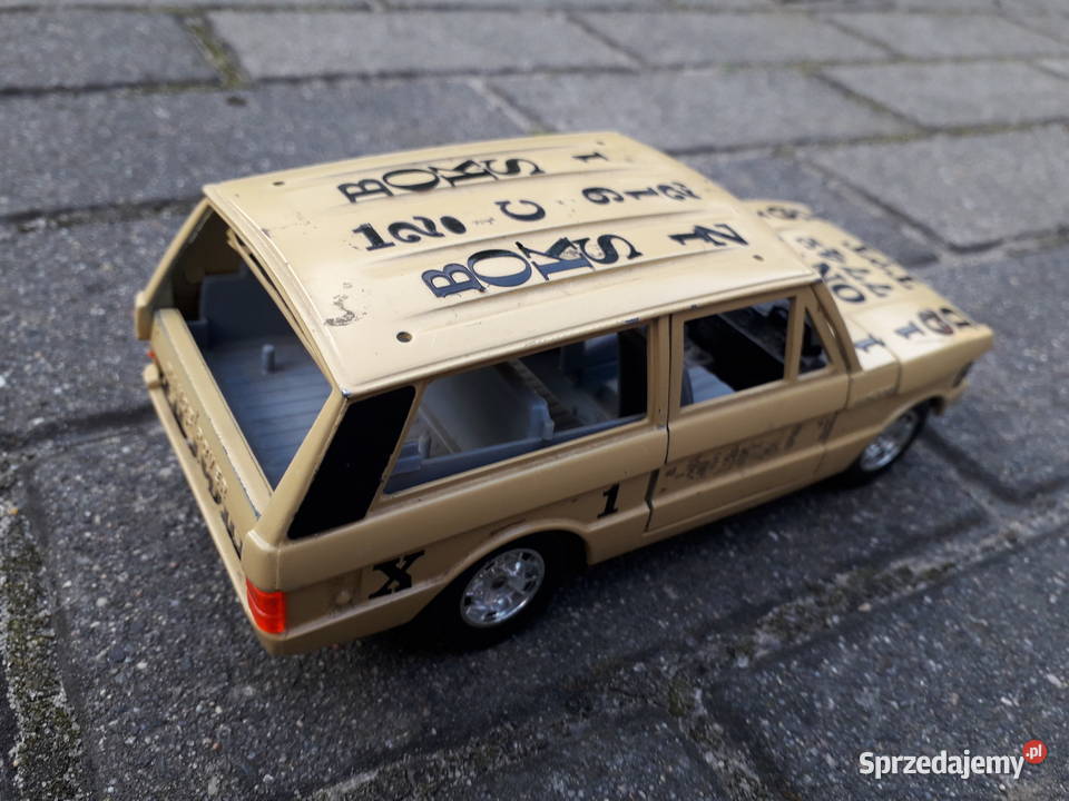 Model kolekcjonerski Bburago Range Rover Classic nieuszkodzony sprzedam