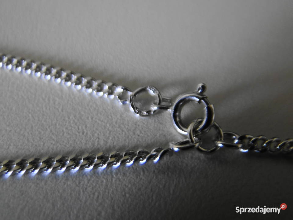 Długi masywny łańcuch srebro 925 srebro Warszawa