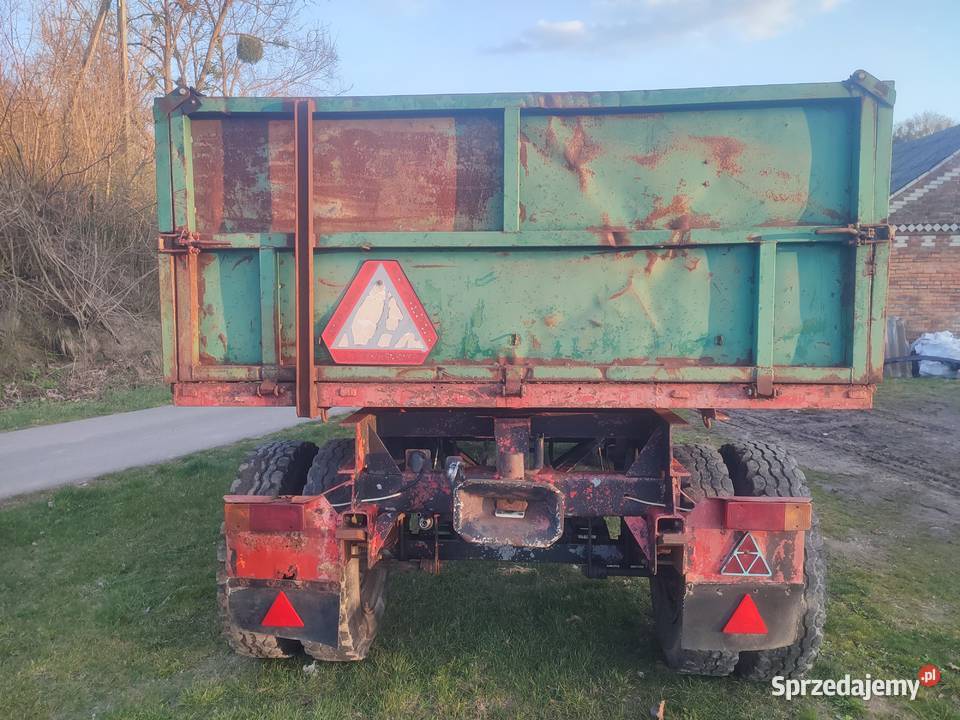 Przyczepa rolnicza IFA Hw Hl 8011 wywrotka 8 ton lubelskie Lublin