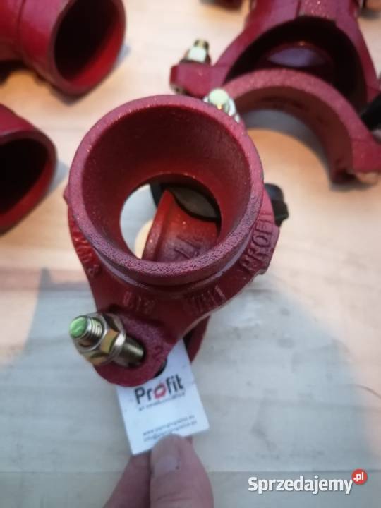Łącznik rurowy system ppoż mufa sprzedam